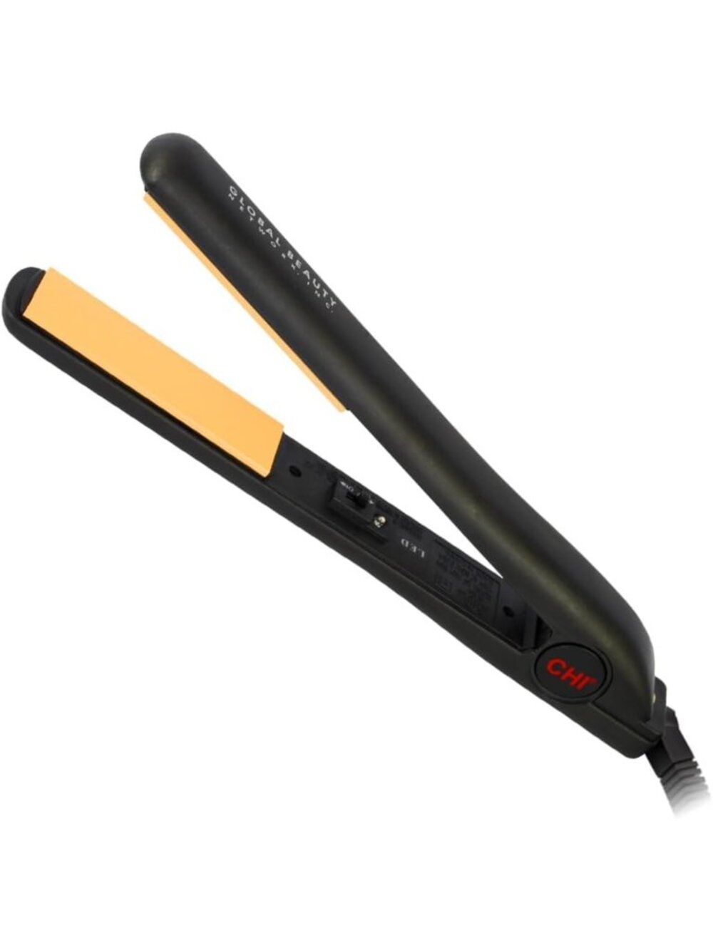 Ceramic 1" Hair Straightener Flat Iron for Sleek Styling & Frizz Control